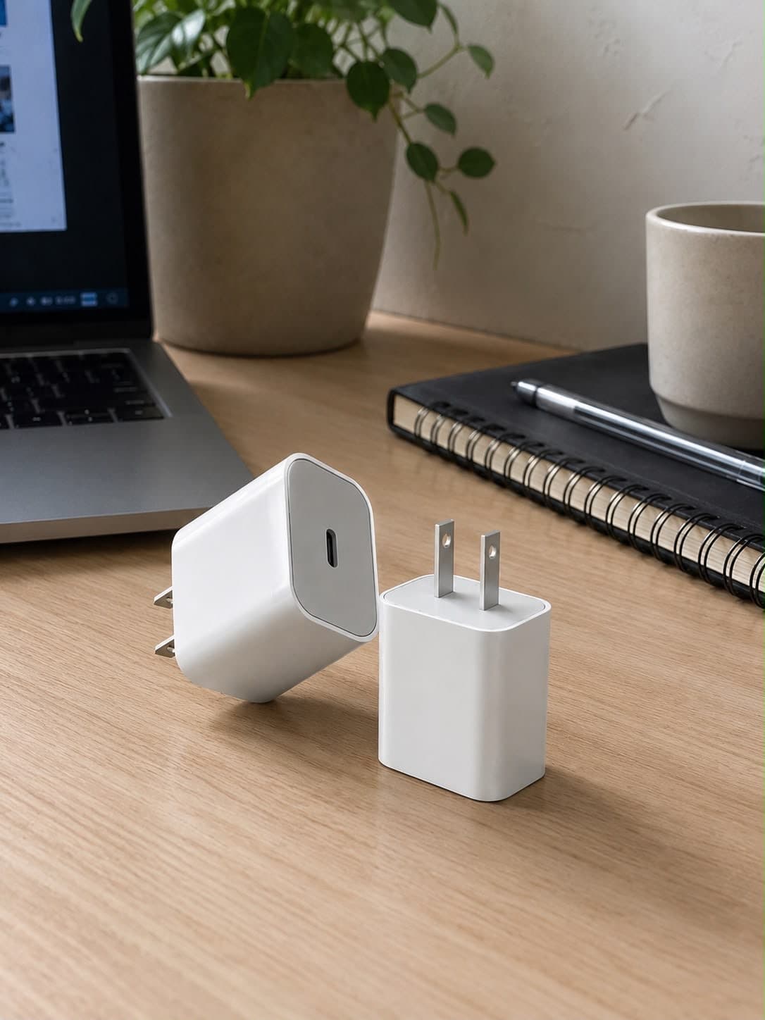 Adaptador de Corriente USB-C 20W de Carga Rápida