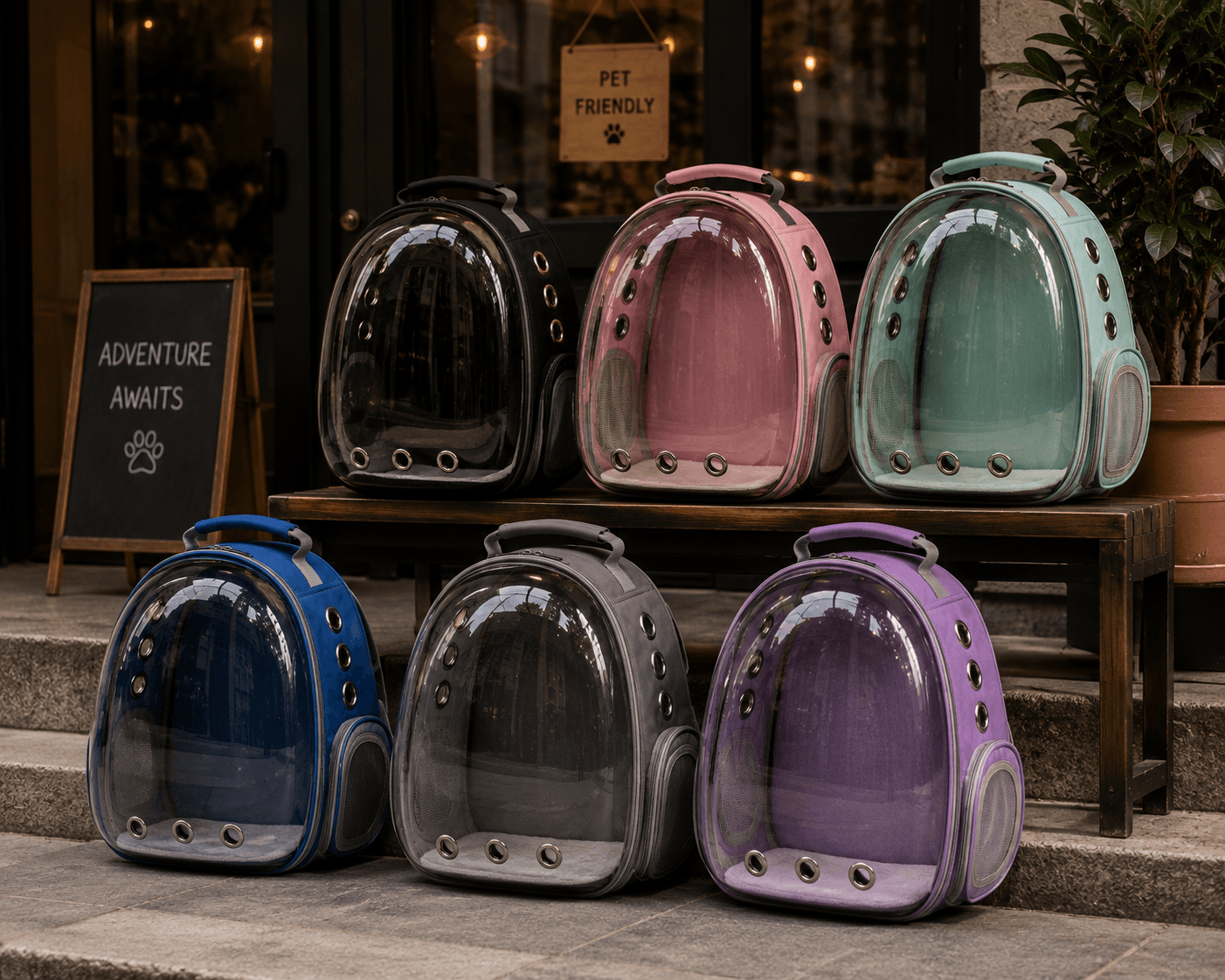 Maleta Cápsula Transportadora para Gatos y Perros 