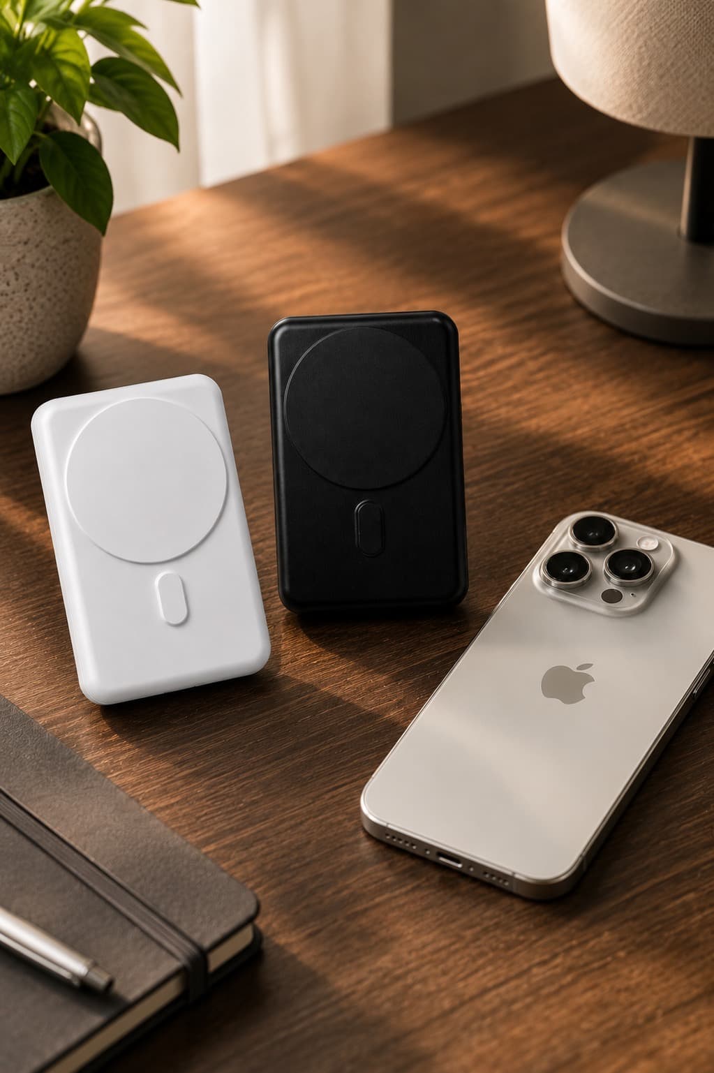 Power Bank Magnético Carga Inalámbrica