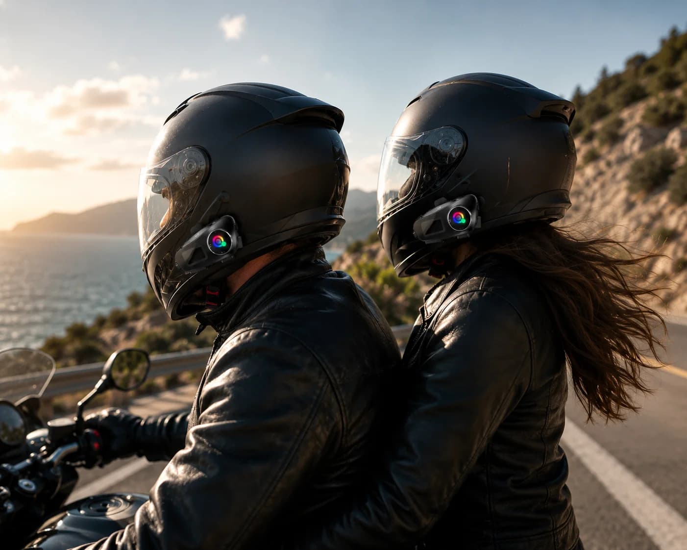 Intercomunicador Bluetooth Q58 Max X2 para Casco de Moto – Kit Doble