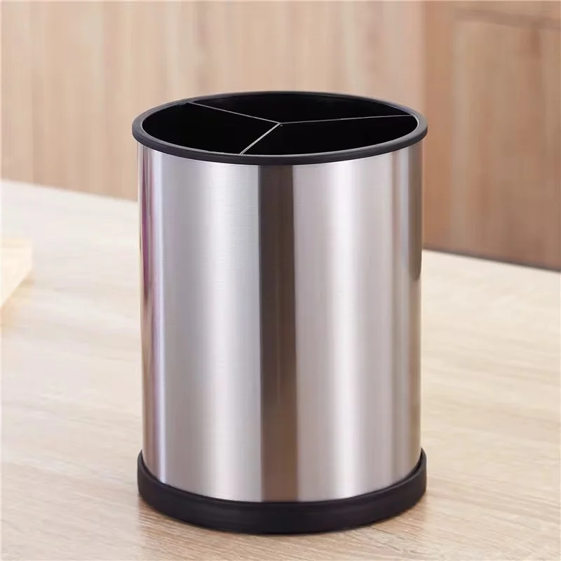 Organizador de Utensilios Metálico – Contenedor de Cocina en Acero Inoxidable