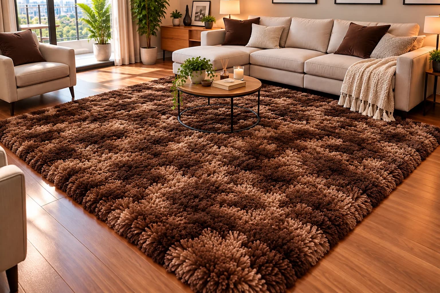 Alfombra para sala 230 x 160 cm