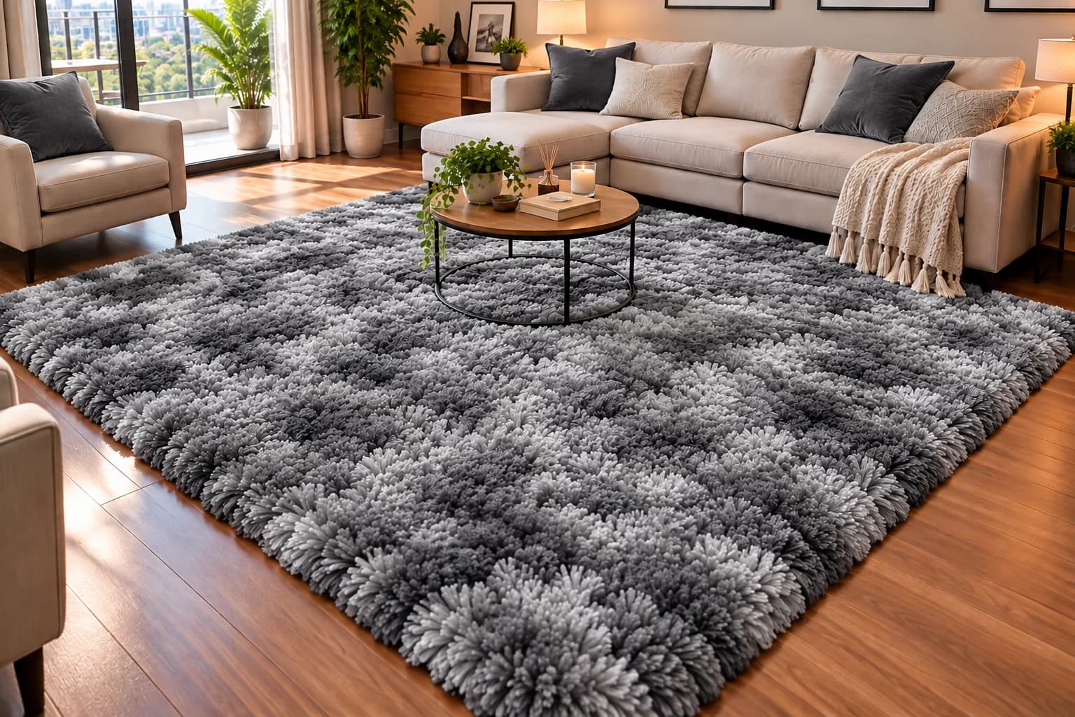 Alfombra para sala 230 x 160 cm