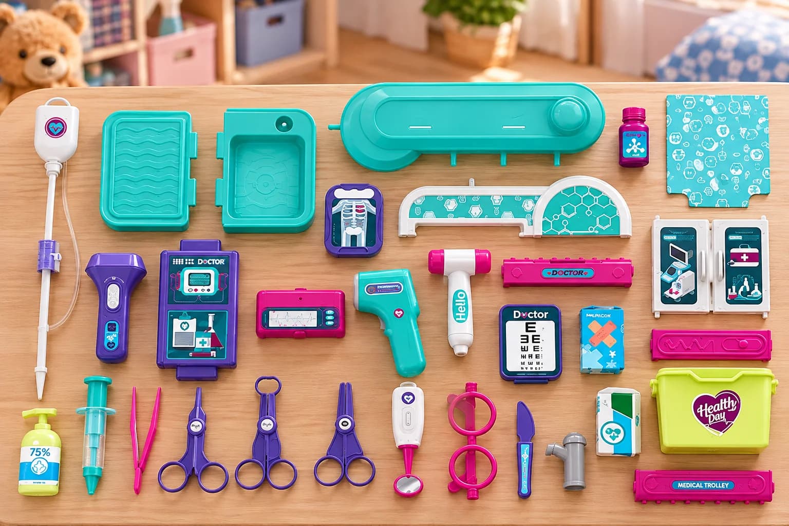 Juego maleta doctor 3 en 1 infantil